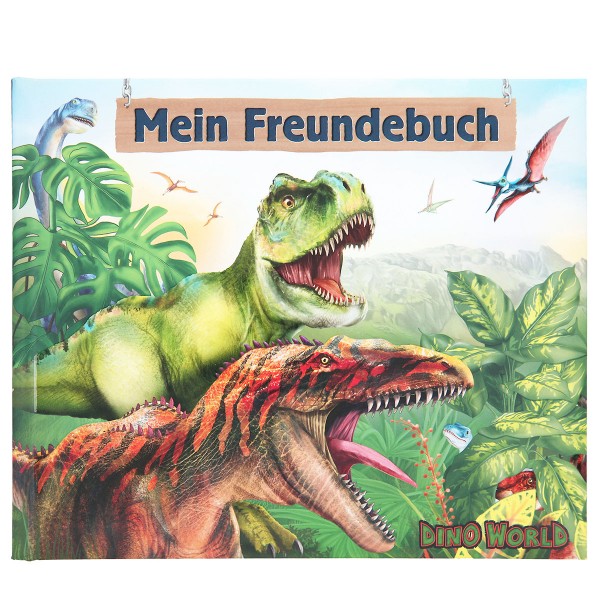 Dino World Malbuch mit Buntstiften, Depesche