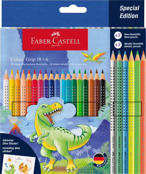 Buntstift Special Edition Dino 18+6