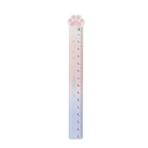 Legami Lineal mit Katzenpfote Meow, 15cm