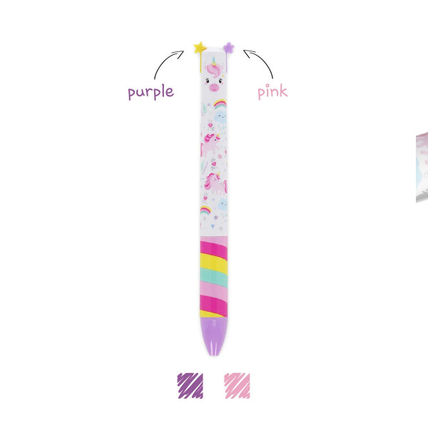 Legami Zweifarbiger Kugelschreiber Einhorn - Click&amp;Clack - Unicorn