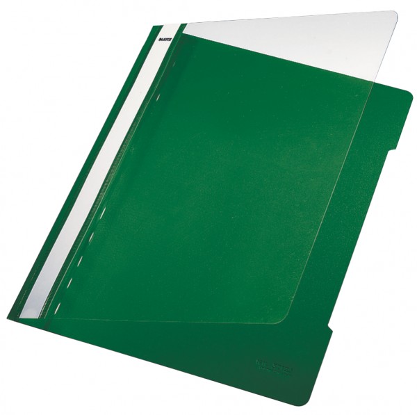 Hefter Plastik A4 PVC grün Leitz