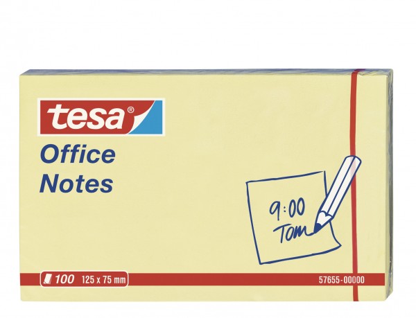 Haftnotiz Office Notes 125x75mm ge 100Bl tesa®