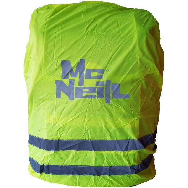 McNeill Regenhaube neongelb mit reflektierendem Logo