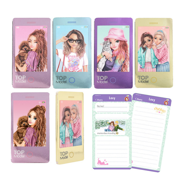 TOPModel Mobile Notizbuch mit Wackelbild, Depesche