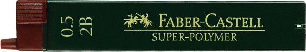 Faber-Castell Feinmine SUPER-POLYMER 2B 0,5mm