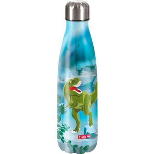 Step by Step Edelstahl-Trinkflasche Wild T-Rex Taro