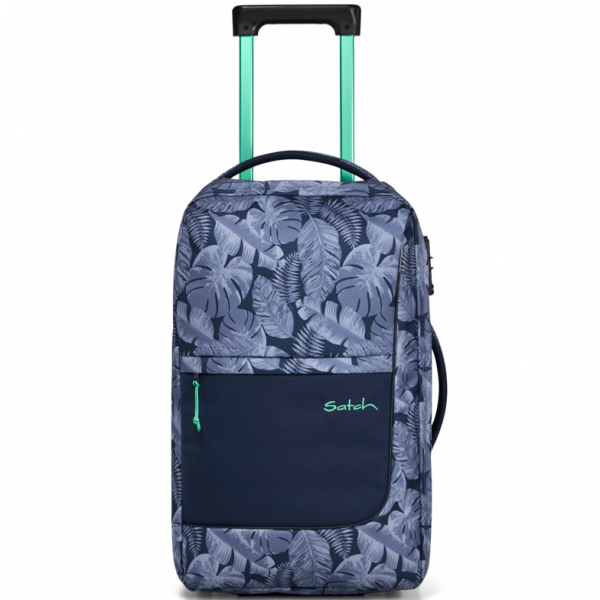 Satch Cabin Size Trolley Flow S Tropic Blue