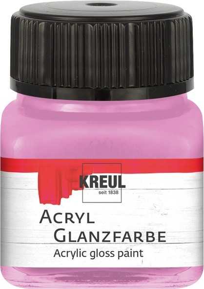 Kreul Acryl Glanzfarbe 20ml rosé