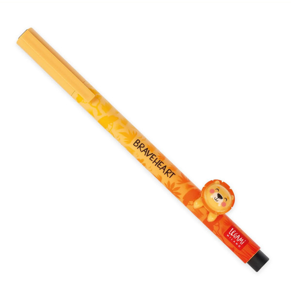 Legami Gelstift Lion, Gelstift mit Deko Lion aus der Familie Lovely Friends