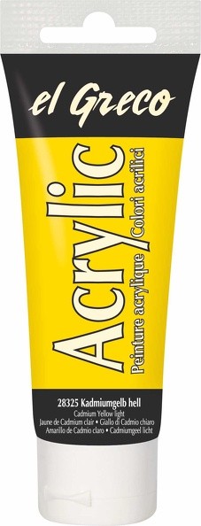 Kreul Acrylic el Greco 75ml Kadmiumgelb hell