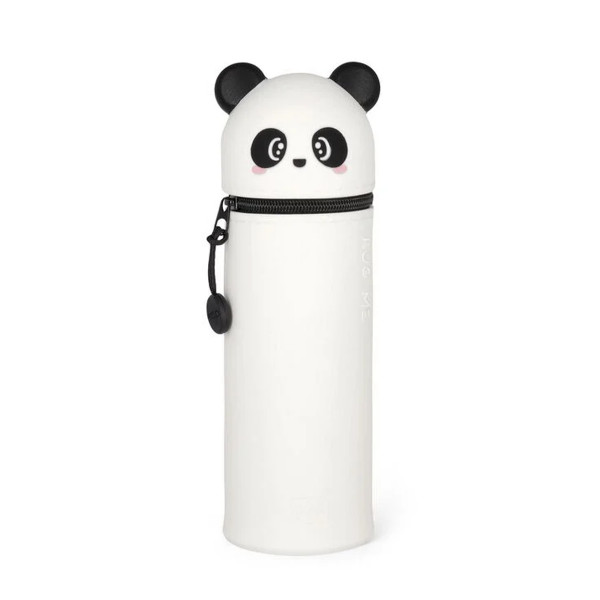 Legami Kawaii Panda, das 2-in-1-Federmäppchen aus weichem Silikon mit Panda Motiv