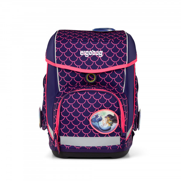 Ergobag Schulranzen-Set CUBO PerlentauchBär