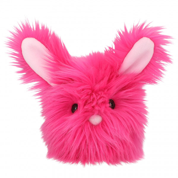 SNUKIS Super niedlicher, flauschiger Hase Pink, Depesche