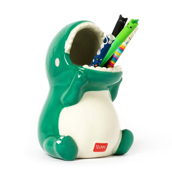 Legami Keramik-Stiftehalter Dino - Desk Friends Dinosaurier