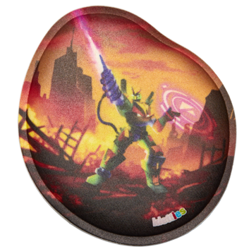 Ergobag Glow in the Dark-Klettie Roboter