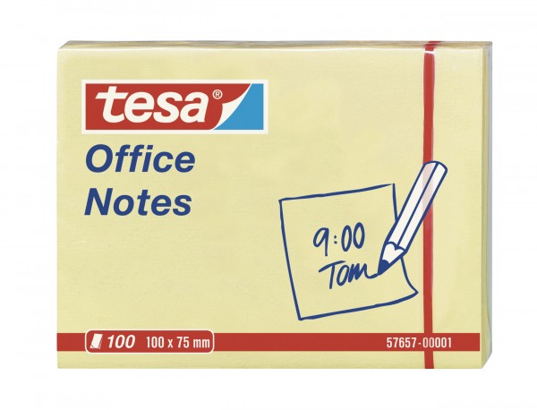 Haftnotiz Office Notes 100x75mm ge 100Bl tesa®