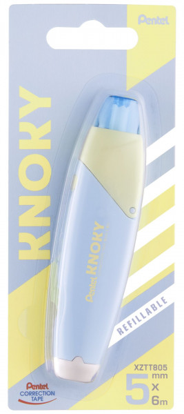 Korrekturband Correction Tape Knoky XZTT805 blau/gelb