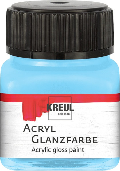 Kreul Acryl Glanzfarbe 20ml hellblau