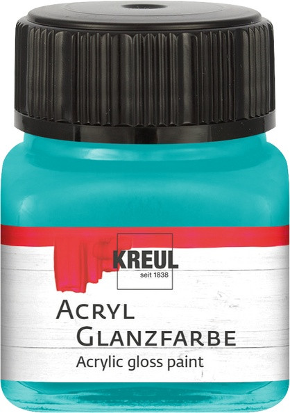Kreul Acryl Glanzfarbe 20ml türkis