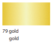 Ursus PLAKATKARTON 380G, 48x68cm gold