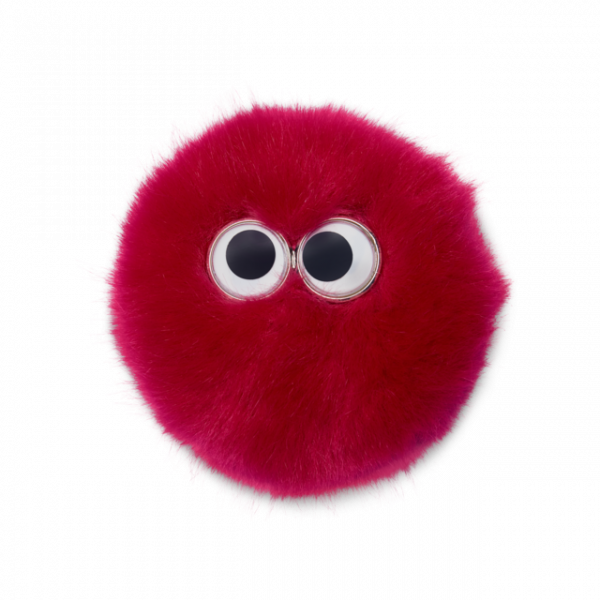 Ergobag Flausch-Klettie pink - rot
