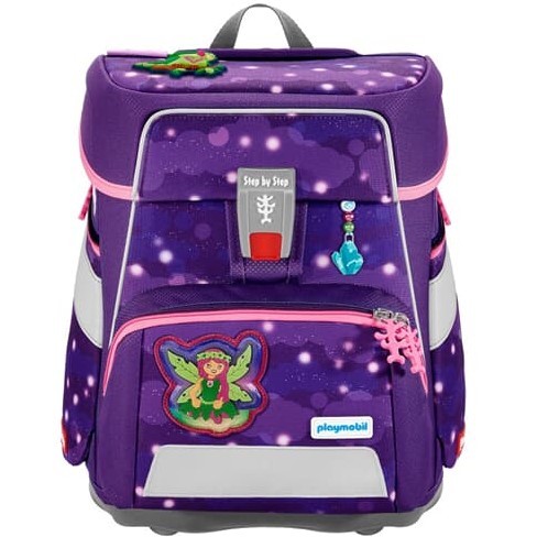 Step by Step Schulranzen-Set SPACE PLAYMOBIL Leavi