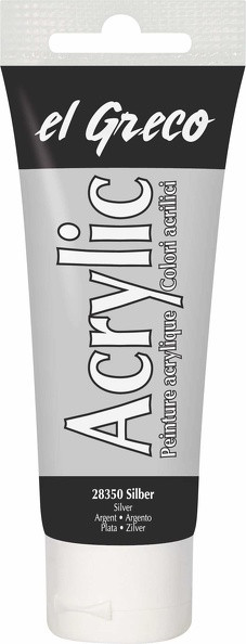 Kreul Acrylic el Greco 75ml Silber