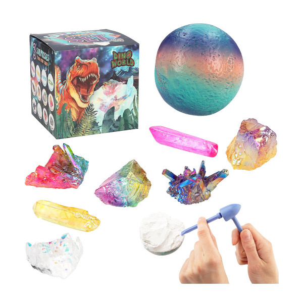 Dino World Galaxy Explorer Set mit Hammer, Meißel und Pinsel, Depesche