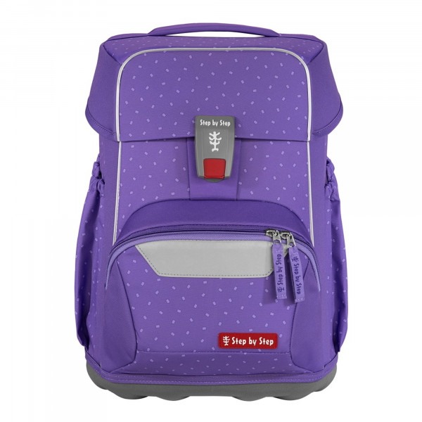 Step by Step Schulranzen-Set BASIS Purple Konfetti