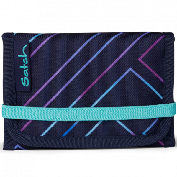 Satch Geldbeutel Purple Laser