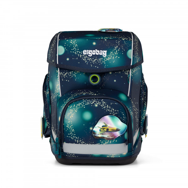 Ergobag Schulranzen-Set CUBO RaumfahrBär