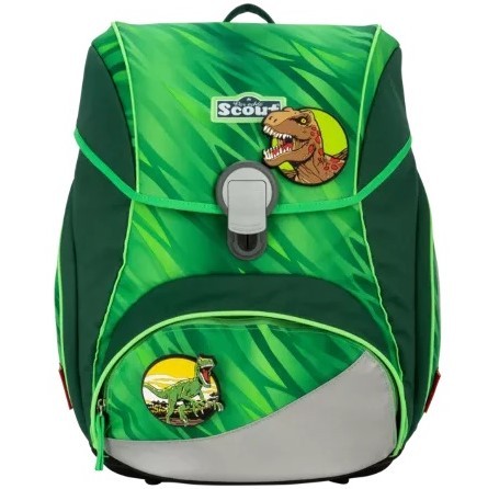 Scout Schulranzen-Set Alpha Green Rex