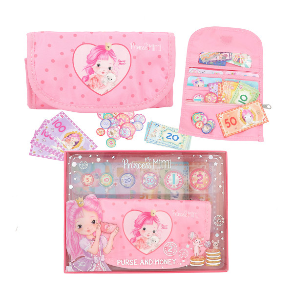 Princess Mimi Portemonnaie mit Spielgeld Set, Depesche