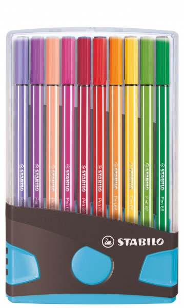 STABILO Pen 68 Premium Filzstift, Color Parade