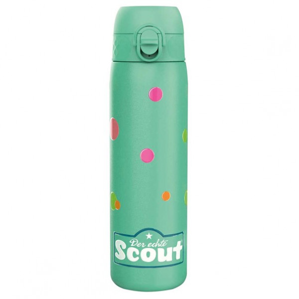Scout Edelstahl-Trinkflasche Dots - mint