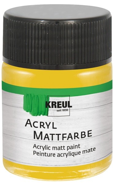 Kreul Acryl Mattfarbe 50ml gold