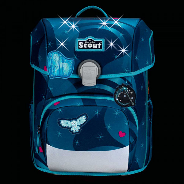Scout Schulranzen-Set Neo LED Heaven