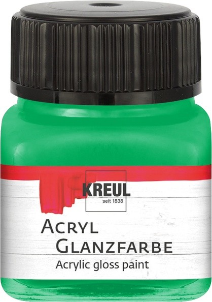 Kreul Acryl Glanzfarbe 20ml grün