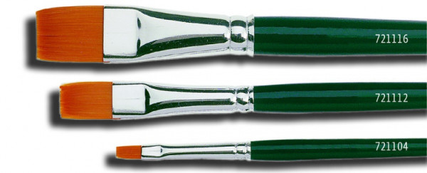 KREUL Synthetics Pinsel Nylon FLACH Gr.8