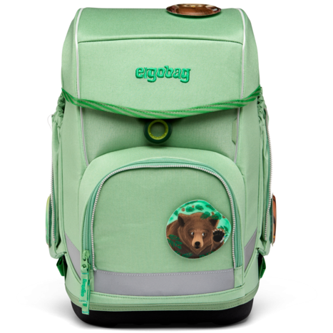 Ergobag Schulranzen-Set Cubo ECO HERO-Edition WaldBärwohner