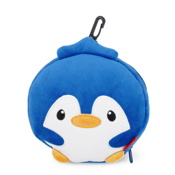 Legami Reisekissen Pinguin mit Schlafmaske, Travel Buddy Penguin
