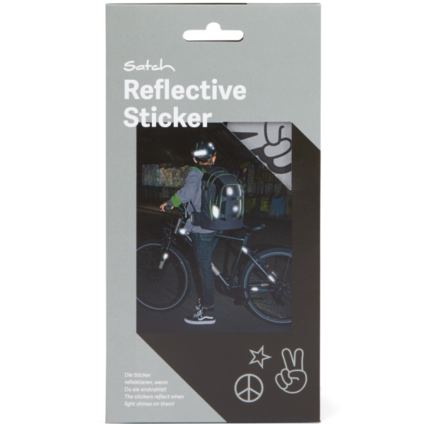 Satch Reflective Sticker silber