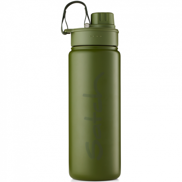 Satch Edelstahl-Trinkflasche 0,5l Olive