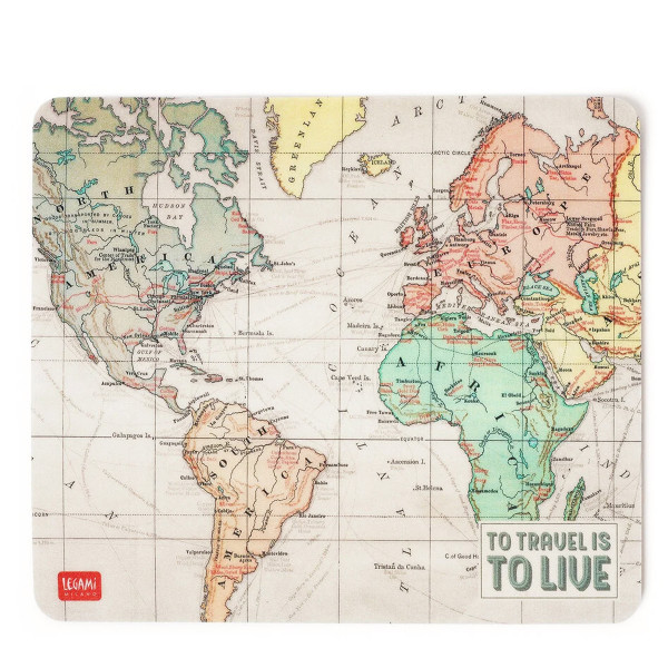 Legami Mauspad mit Travel Motiv