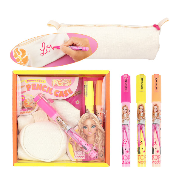 TOPModel Colour your Pencil Case, Federtaschen-Design, Depesche