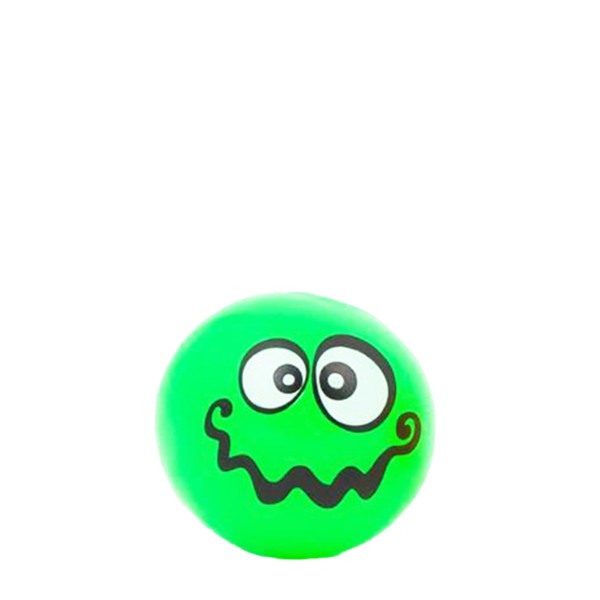Springball mit Licht, Little Monster, grün, 52mm, Trendhaus