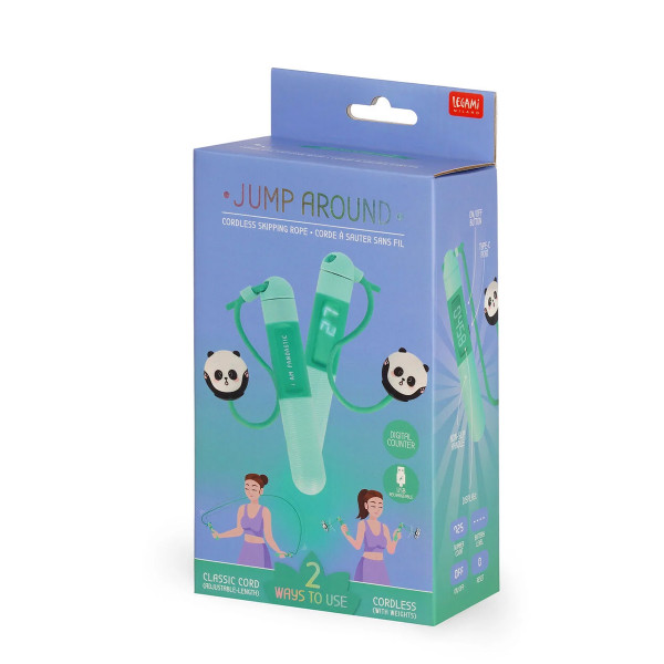 Legami Kabelloses Springseil Panda - Jump Around