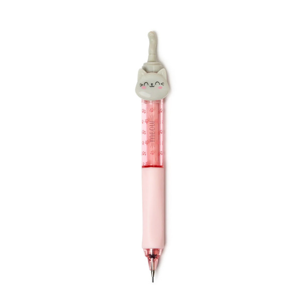 Legami Druckbleistift Kätzchen Meow - Meow, der rosa Druckbleistift