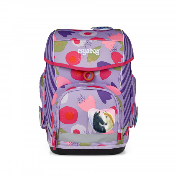 Ergobag Schulranzen-Set CUBO BlütenzauBär