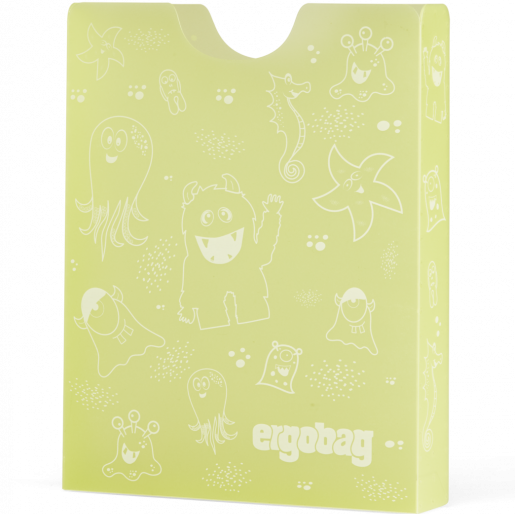Ergobag Heftebox Monster gelb